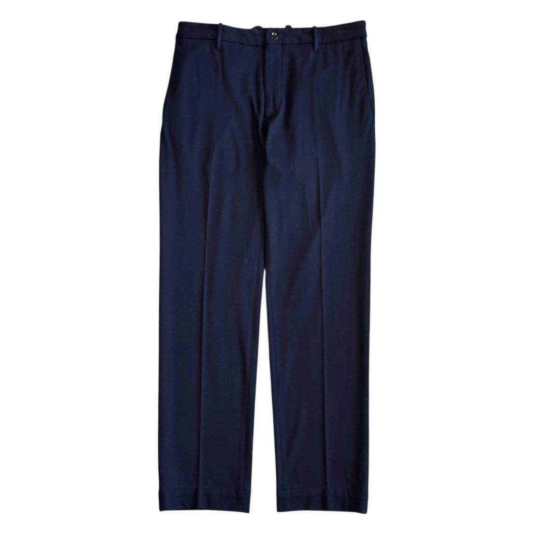 定価3.9万 インコテックス ハイコンフォート ジャージー ノープリーツ パンツ