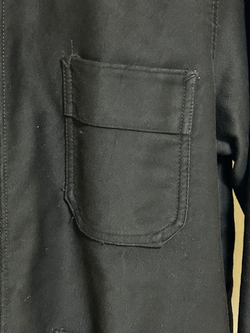 60's adolphe lafont ブラックモールスキン フランス