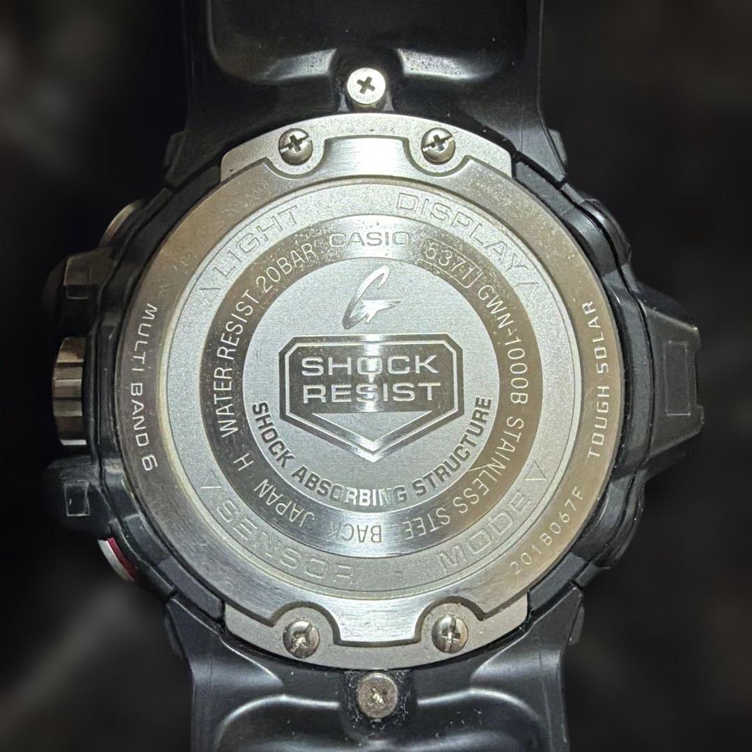 時計 CASIO G-SHOCK GULFMASTER GWN-1000B-1BJF