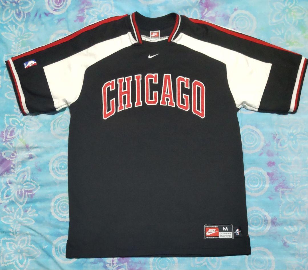 【NIKE】シカゴ・ブルズ 90s シューティングシャツ Mサイズ ジョーダン