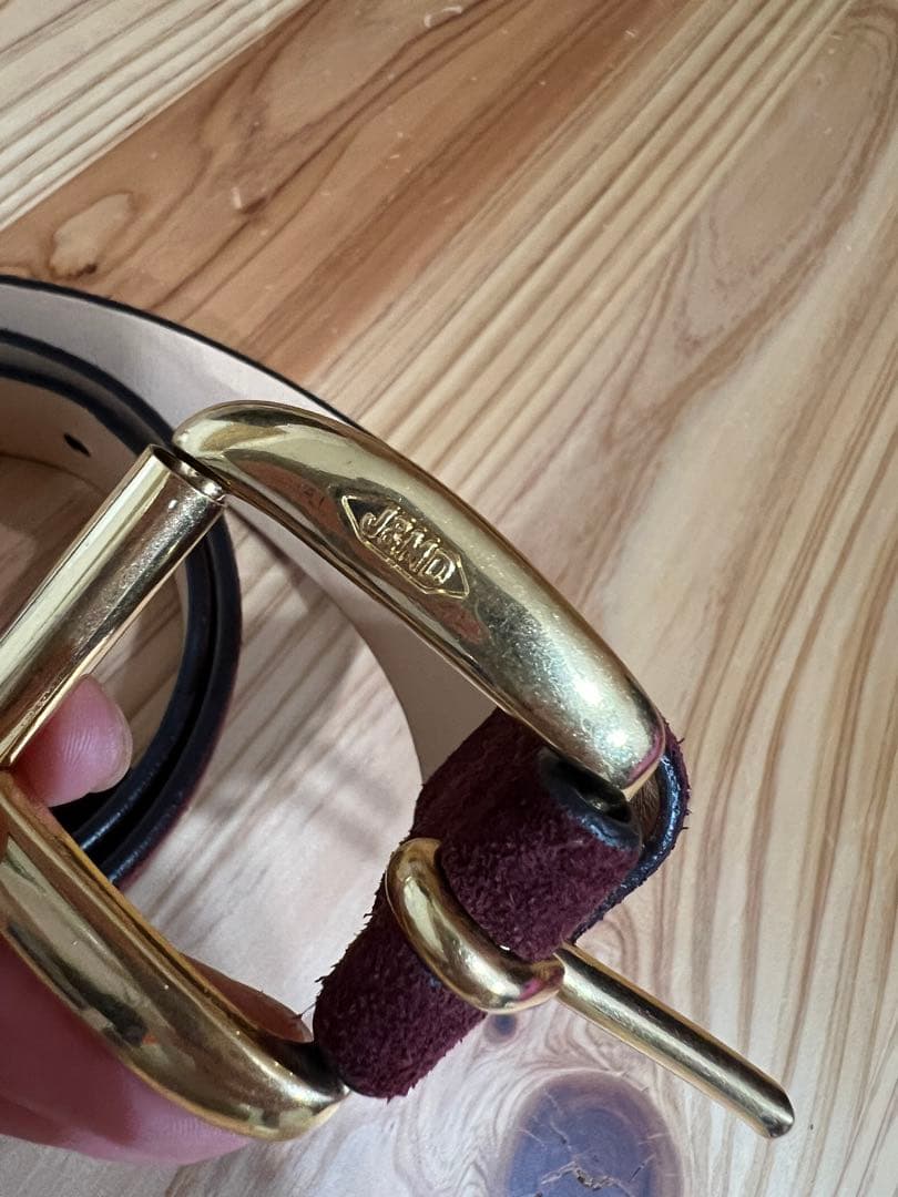 J&M DAVIDSON スエードベルト