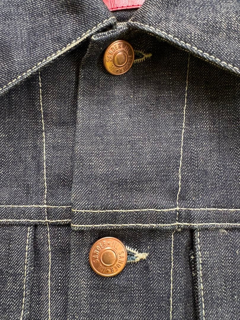【美品】JIL SANDER デニムジャケット 濃紺 W34