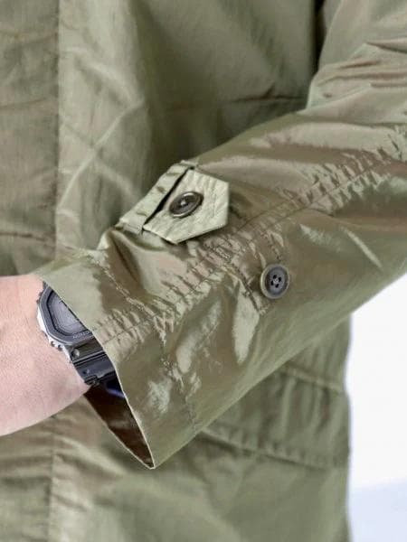 ts(s) フライフロントラグランスリーブコートsize2