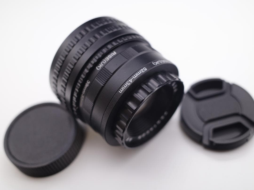 55 未使用　バブルボケレンズ Pentacon（Diaplan)80mmM42