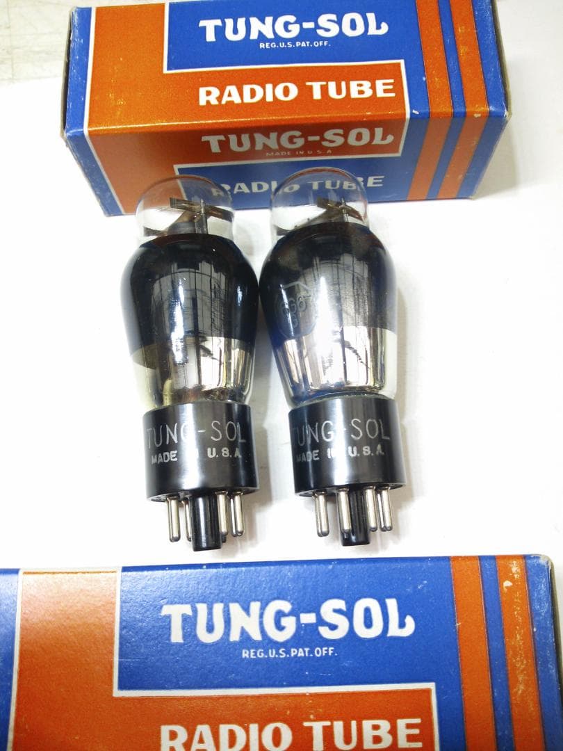 真空管 6G6G TUNG-SOL USA ２本