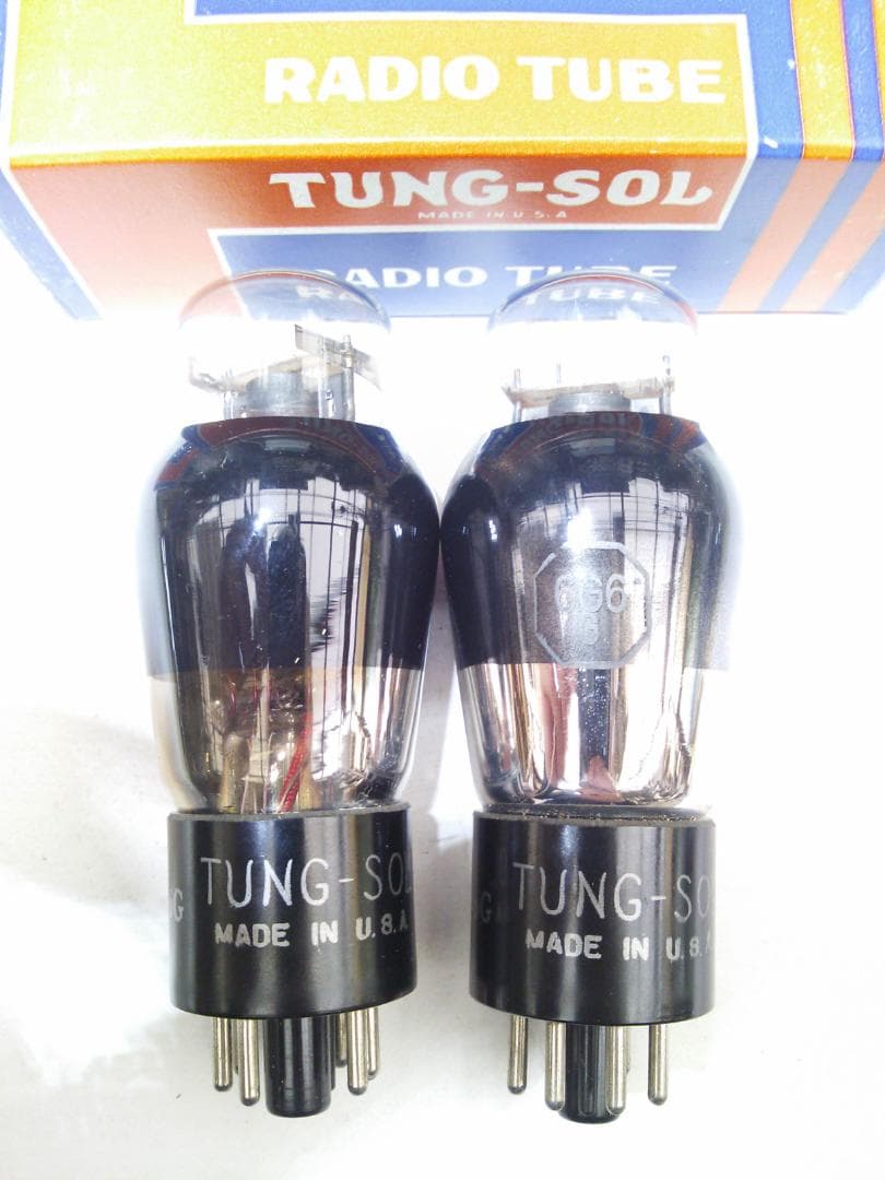 真空管 6G6G TUNG-SOL USA ２本