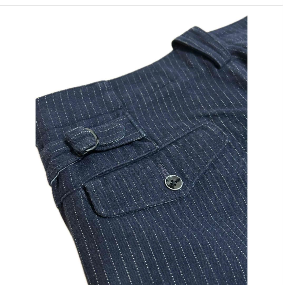 RRL ウール ストライプ スラックス パンツ W30