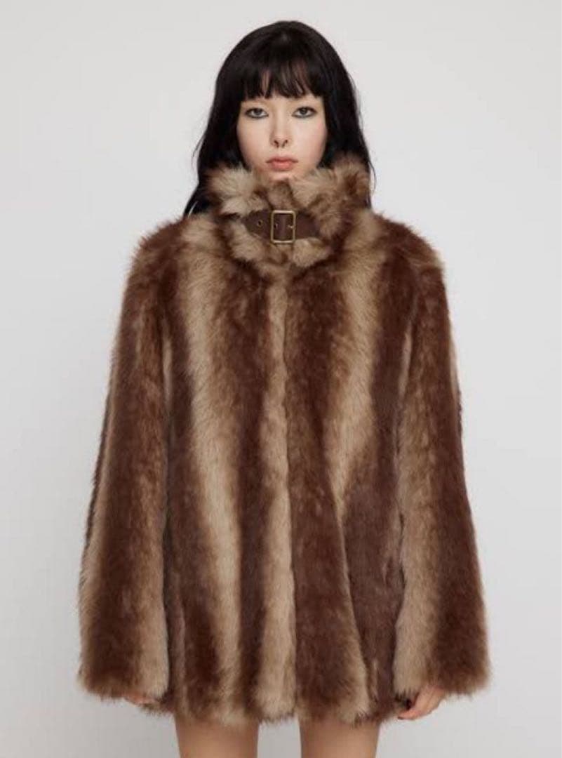 ラグアジェム faux ファーコート