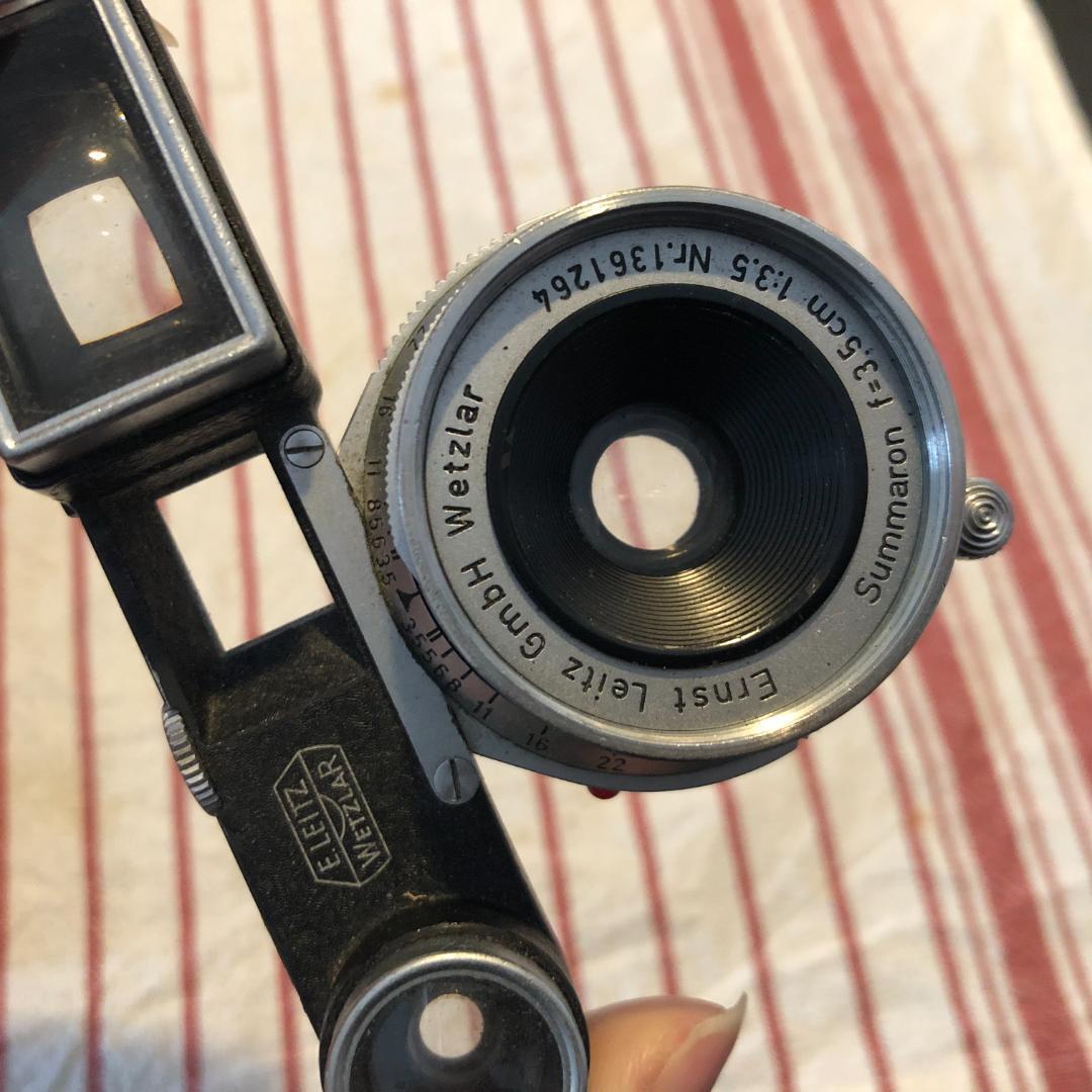 Leica Summaron-M F3.5 35mm 単焦点 眼鏡付きライカ