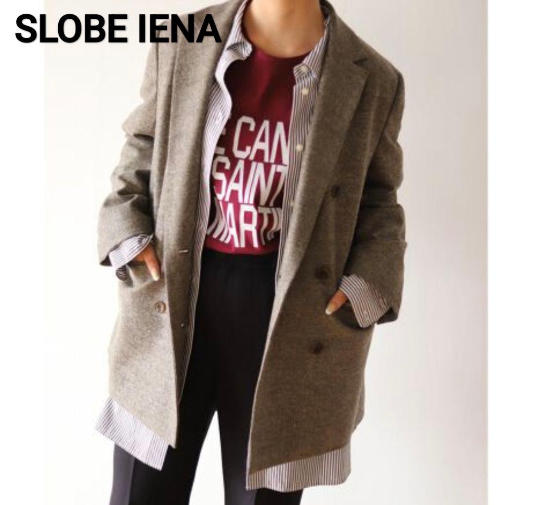SLOBE IENA スローブイエナ ツイード ダブル ジャケット