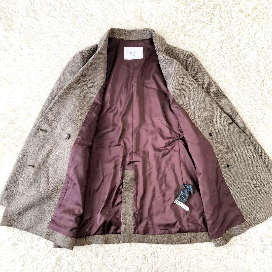 SLOBE IENA スローブイエナ ツイード ダブル ジャケット