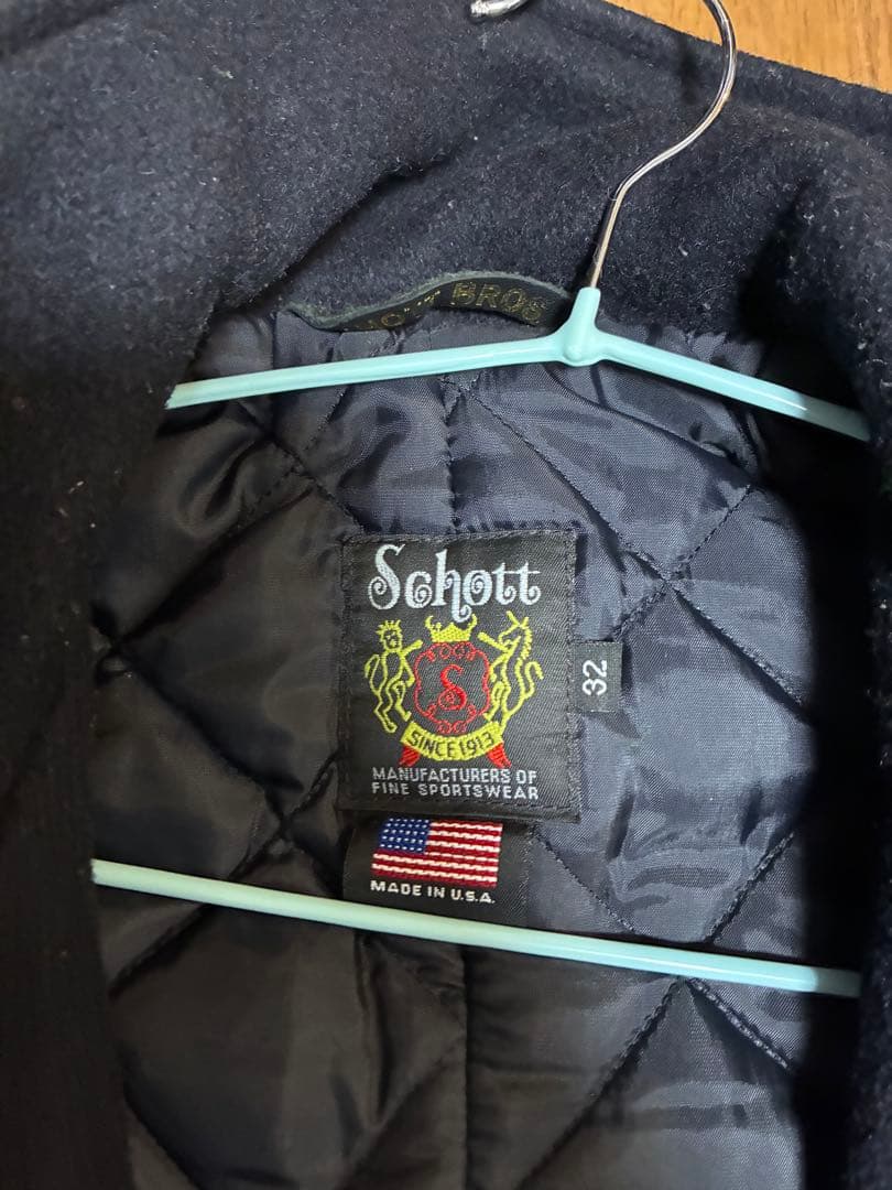 schott メルトン　ライダース　BEAMS限定　32 約M 即購入可能