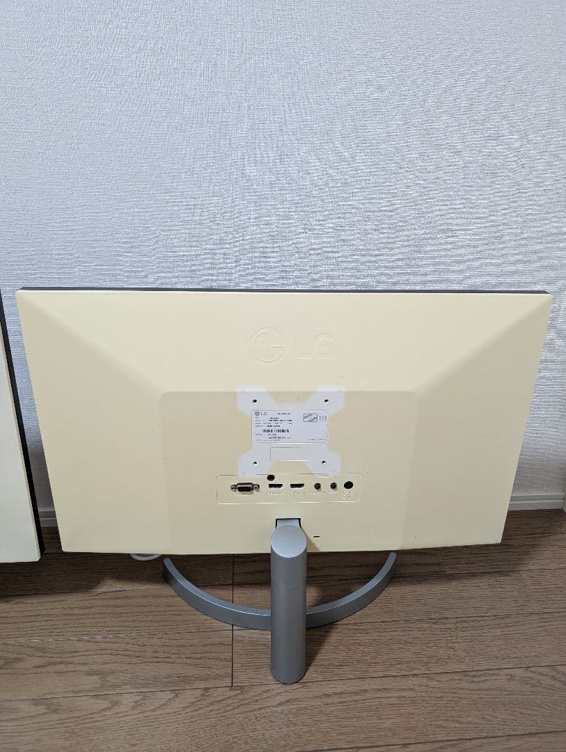 LGモニターディスプレイ24ML600S-W 23.8 24インチ 2台セット