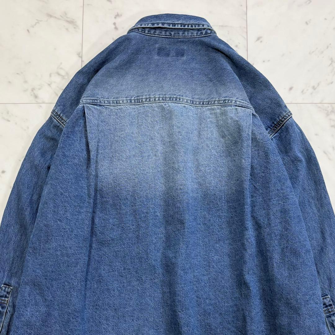 美品✨スローブイエナ　LE DENIM BDUシャツ　デニムシャツ　2025AW