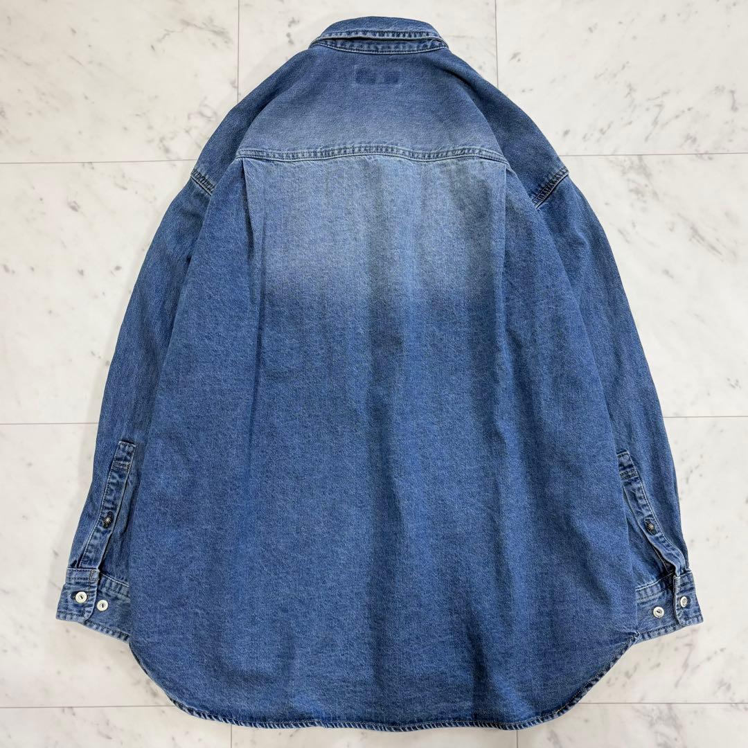 美品✨スローブイエナ　LE DENIM BDUシャツ　デニムシャツ　2025AW