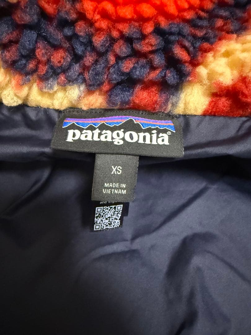 パタゴニア　レトロx ベスト　  amanitared xs