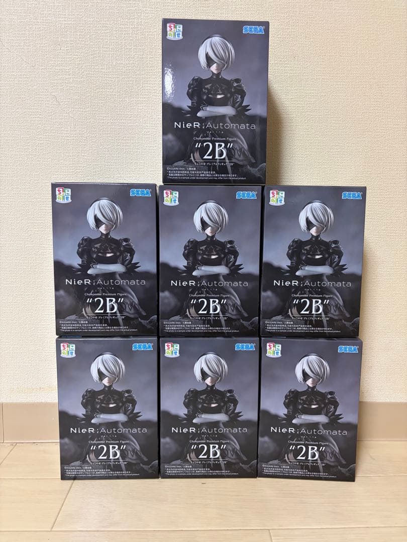 NieR:Automata ちょこのせ プレミアムフィギュア 7体セット