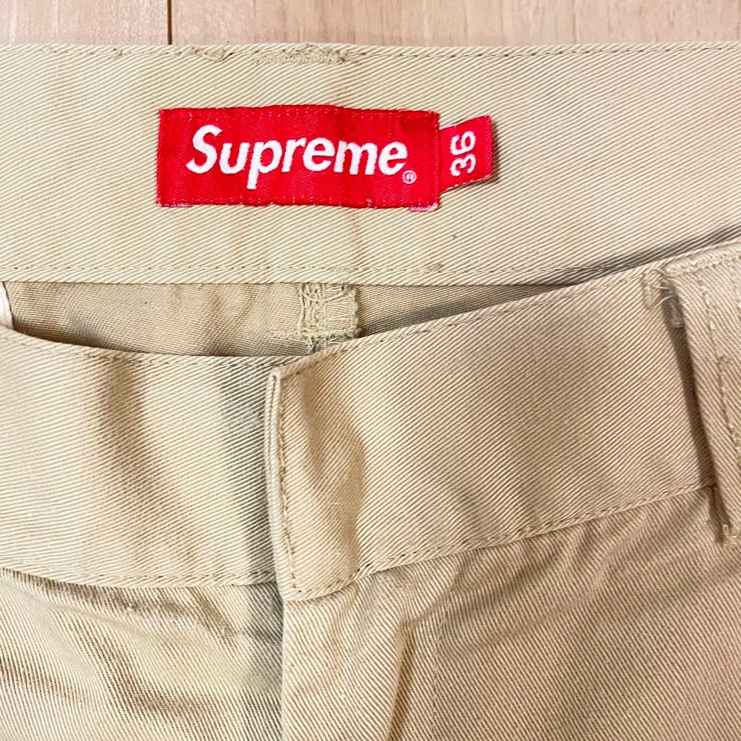 Supreme Work Pant 36 Khaki カーキワークパンツ