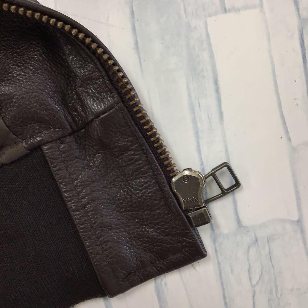 ★2.16 h23 ￼リアルマッコイ フライトジャケット￼ ミリタリー G-1￼