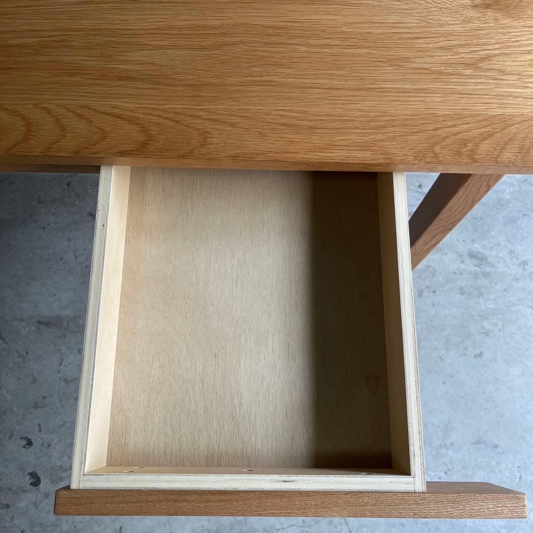 超美品★無印 木製デスク オーク材