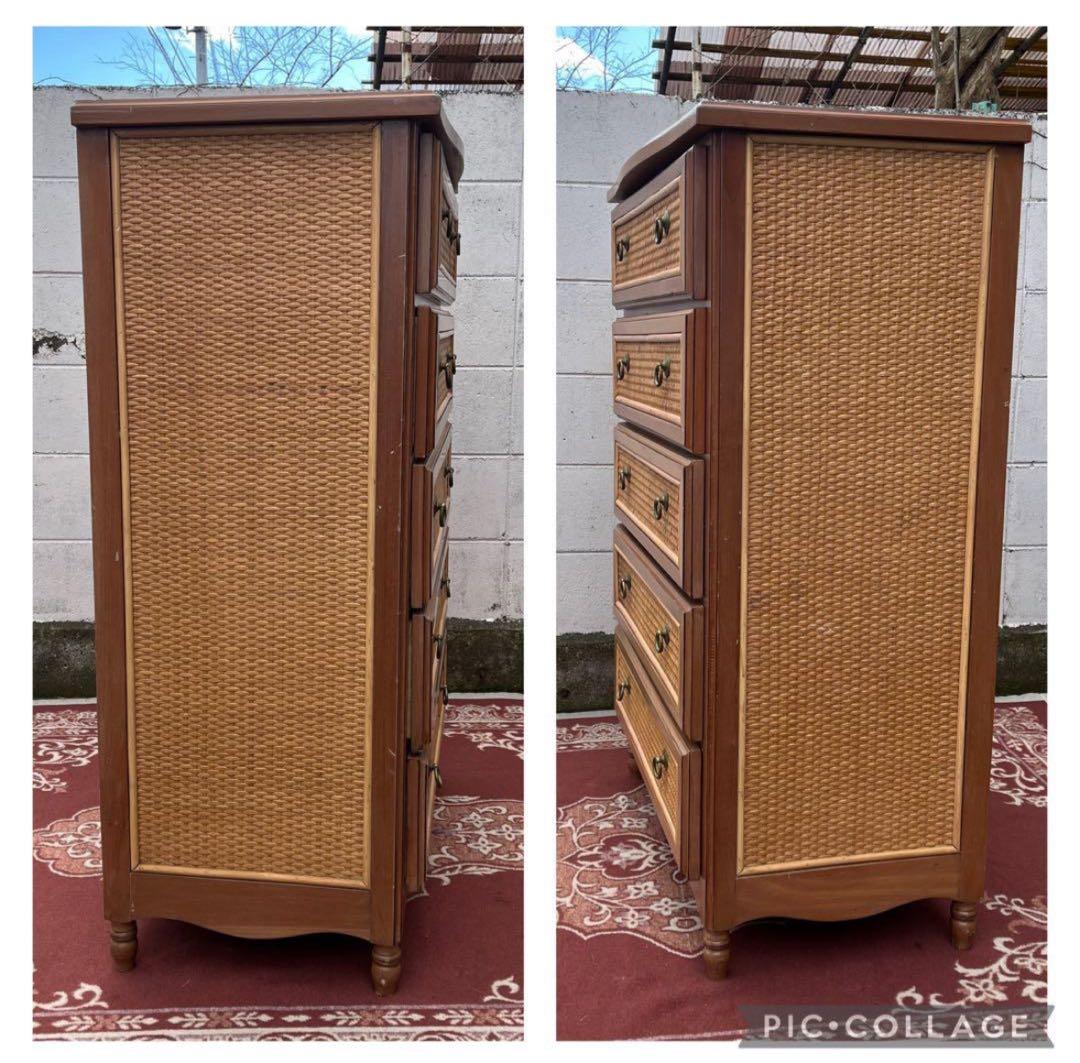 横浜Kazama カザマ 引き出し5杯 チェスト 収納棚 整理棚