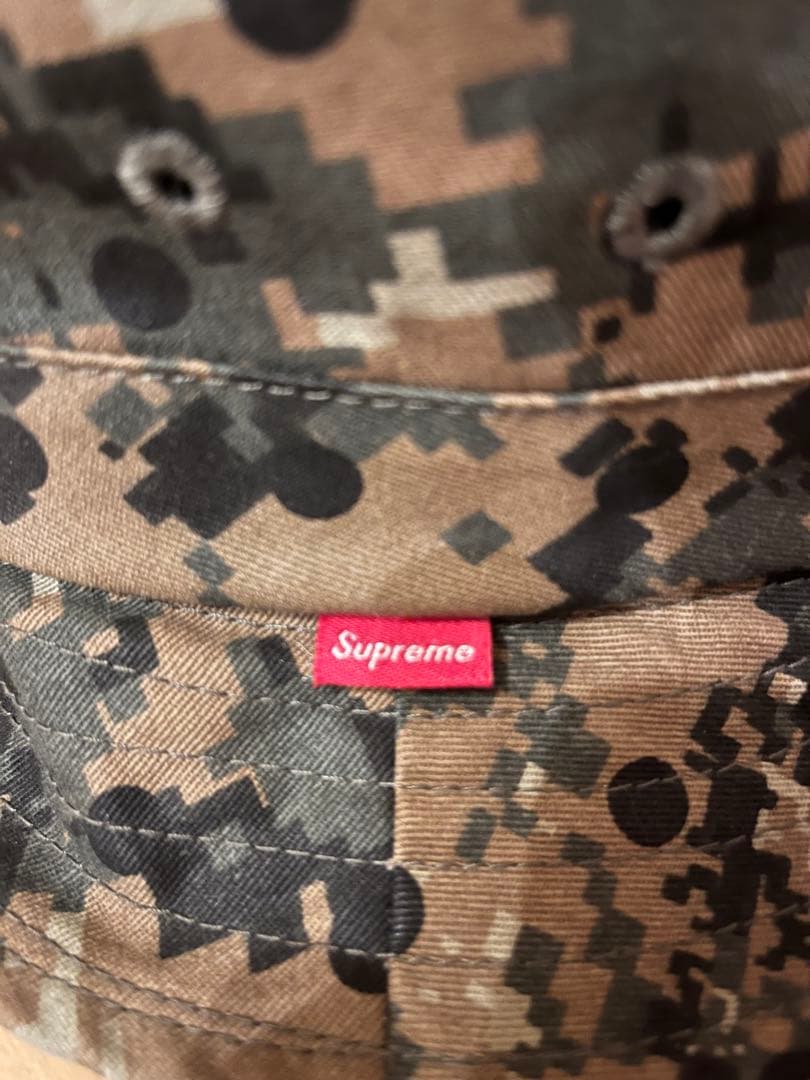 Supreme COMME des GARCONS SHIRT カモフラ　ハット