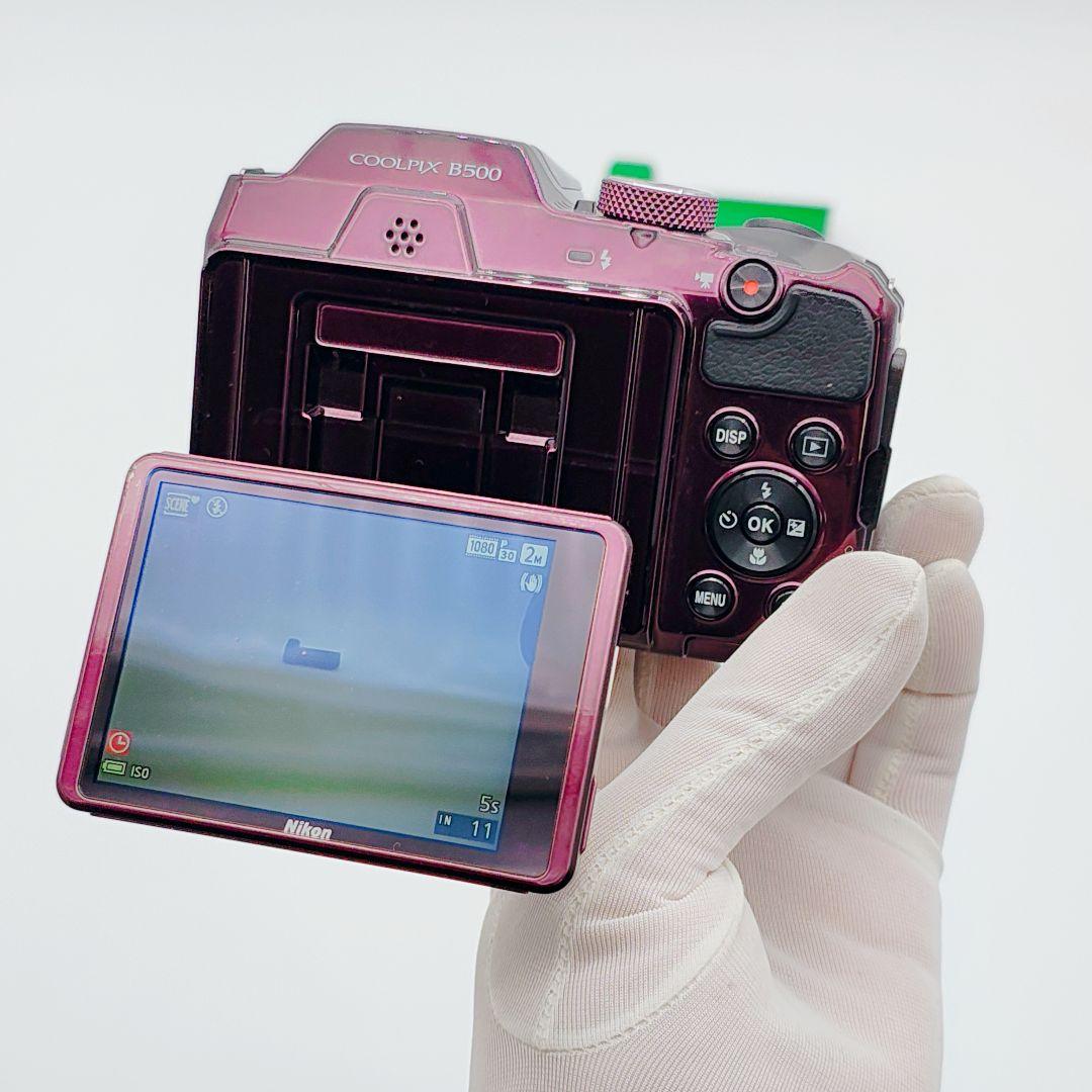 Nikon COOLPIX B500 プラム WiFi対応可