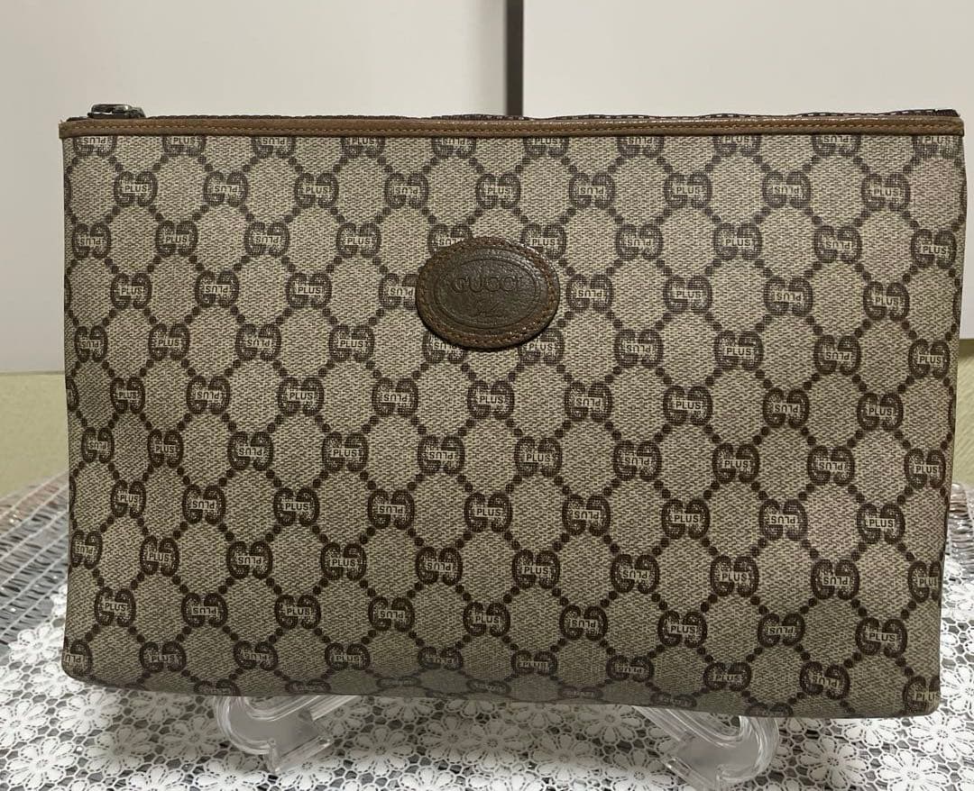 GUCCI PLUS GGパターン クラッチバッグ