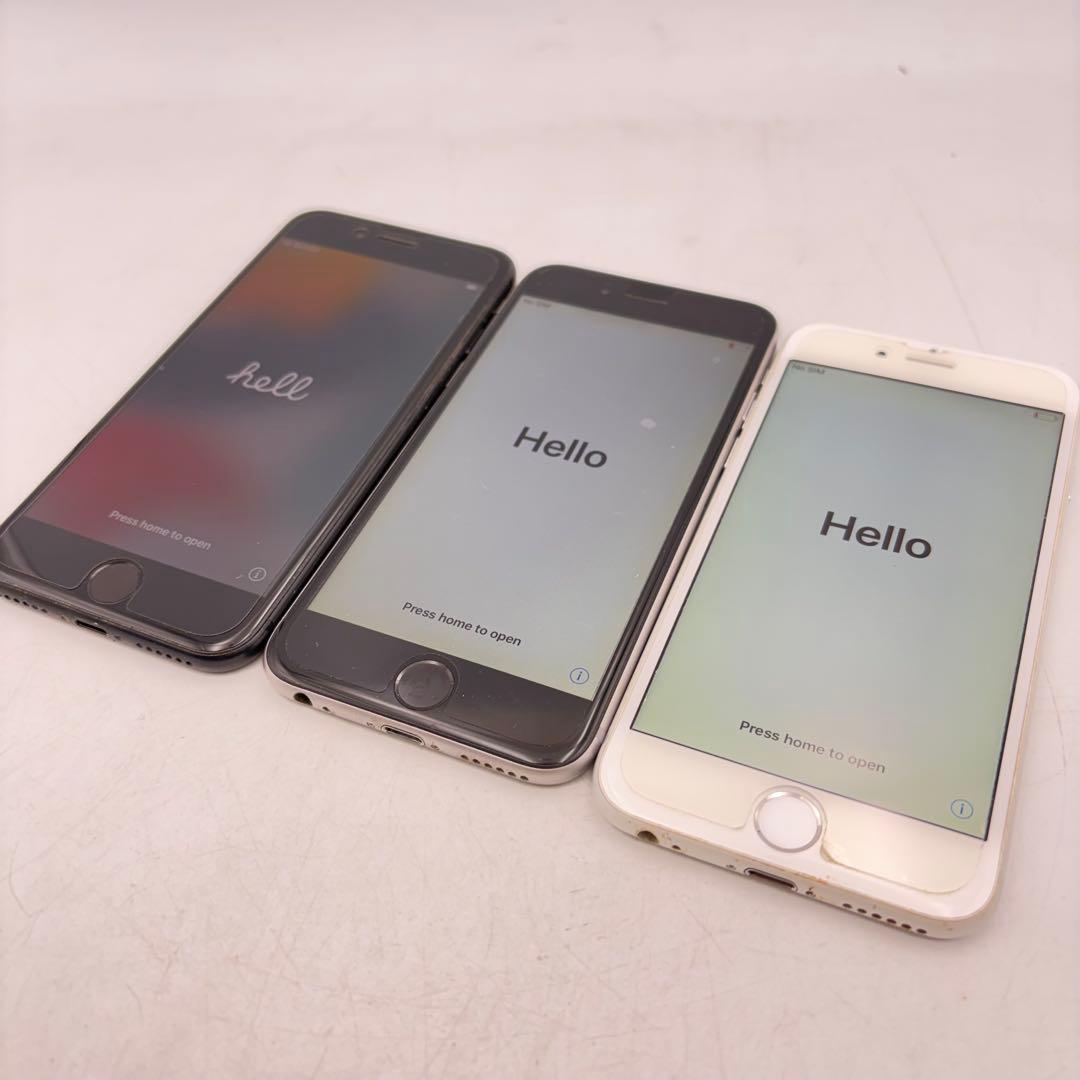 アイフォン まとめ売り ブラック シルバー スマホ 1019-S7246s