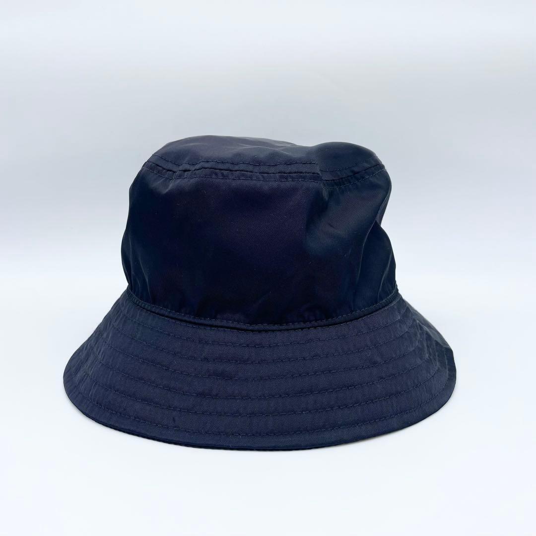 【極美品】MONCLER モンクレール バケットハット ナイロン 紺 M