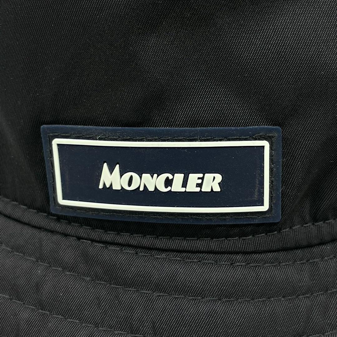 【極美品】MONCLER モンクレール バケットハット ナイロン 紺 M