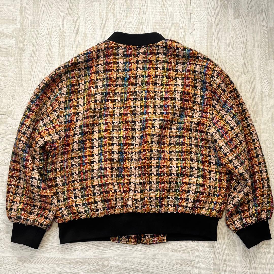 manana suert SPECIAL EDITION MIXツイードブルゾン