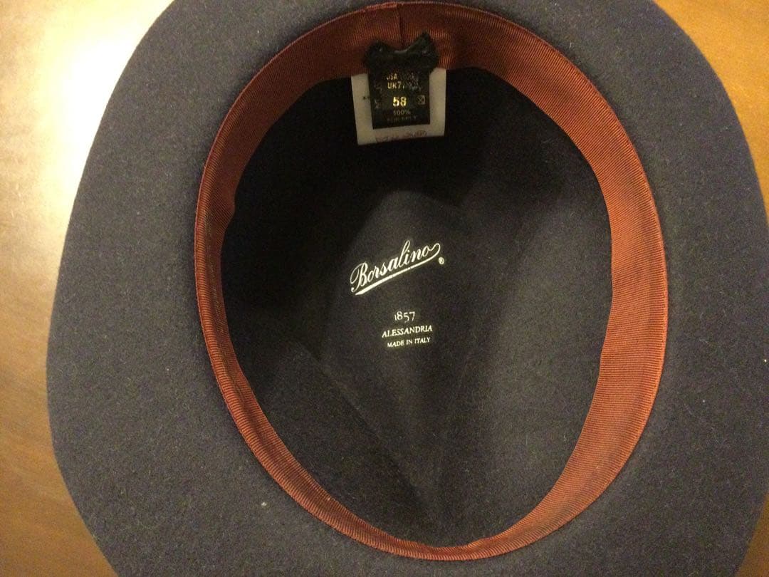 nao.さん専用ボルサリーノ ALESSANDRLA ラビットフェルト