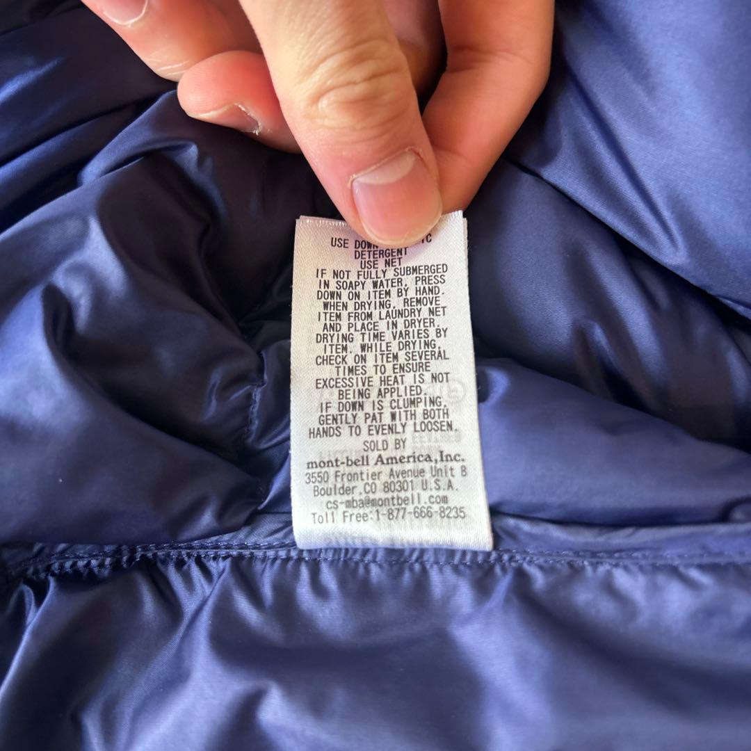 【今が1番お得！】 mont-bell jacket(blue)