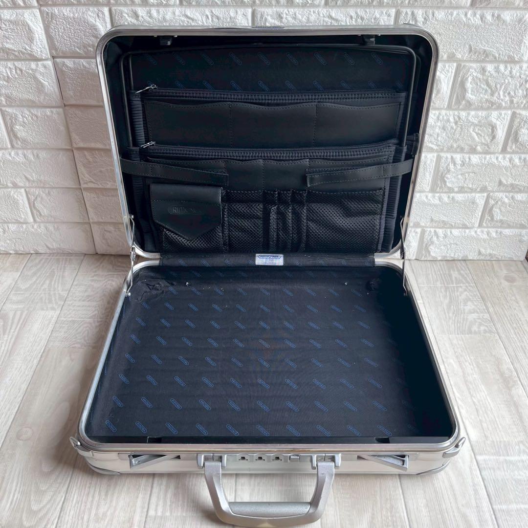 RIMOWA リモワ アルミアタッシュケース シルバー金属製