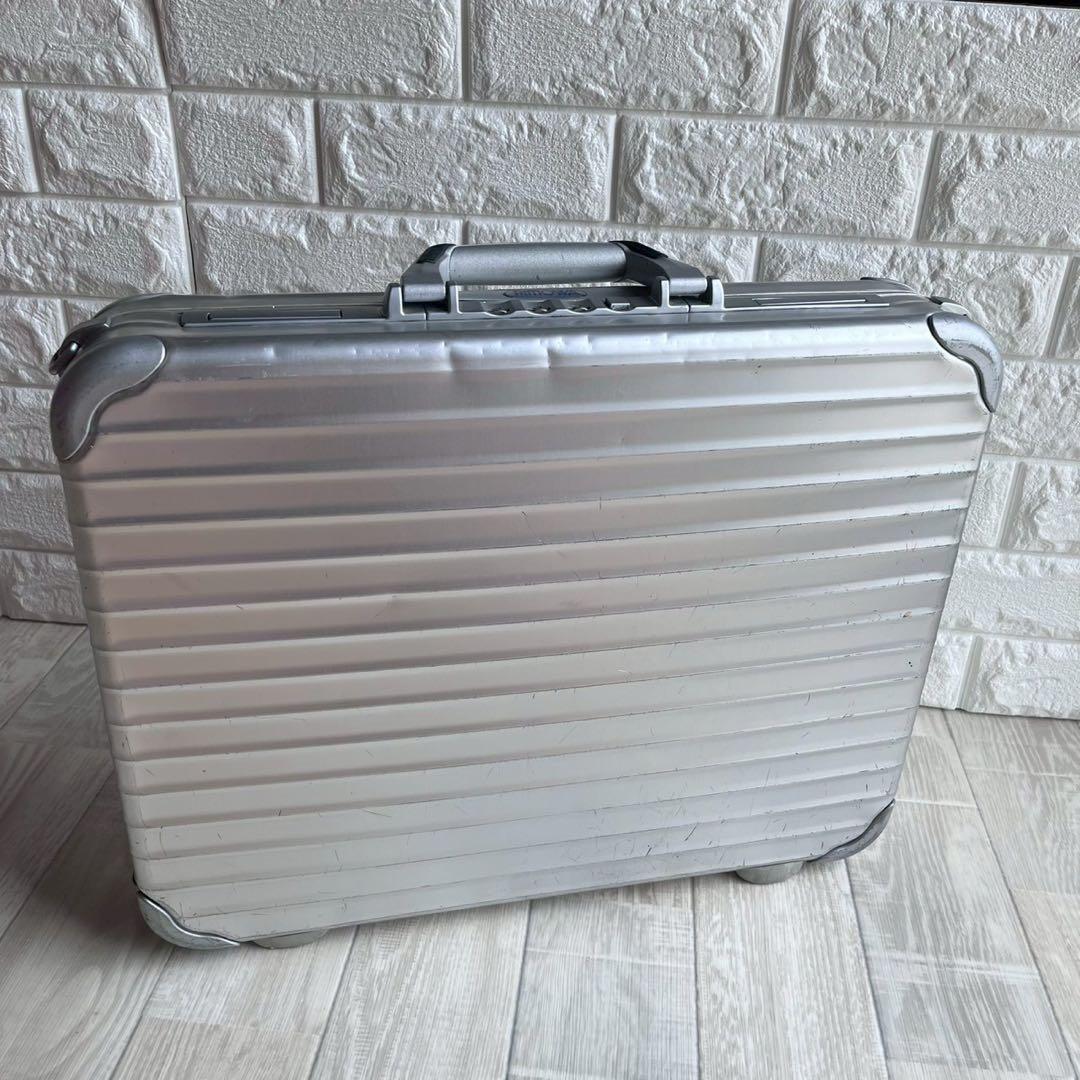 RIMOWA リモワ アルミアタッシュケース シルバー金属製
