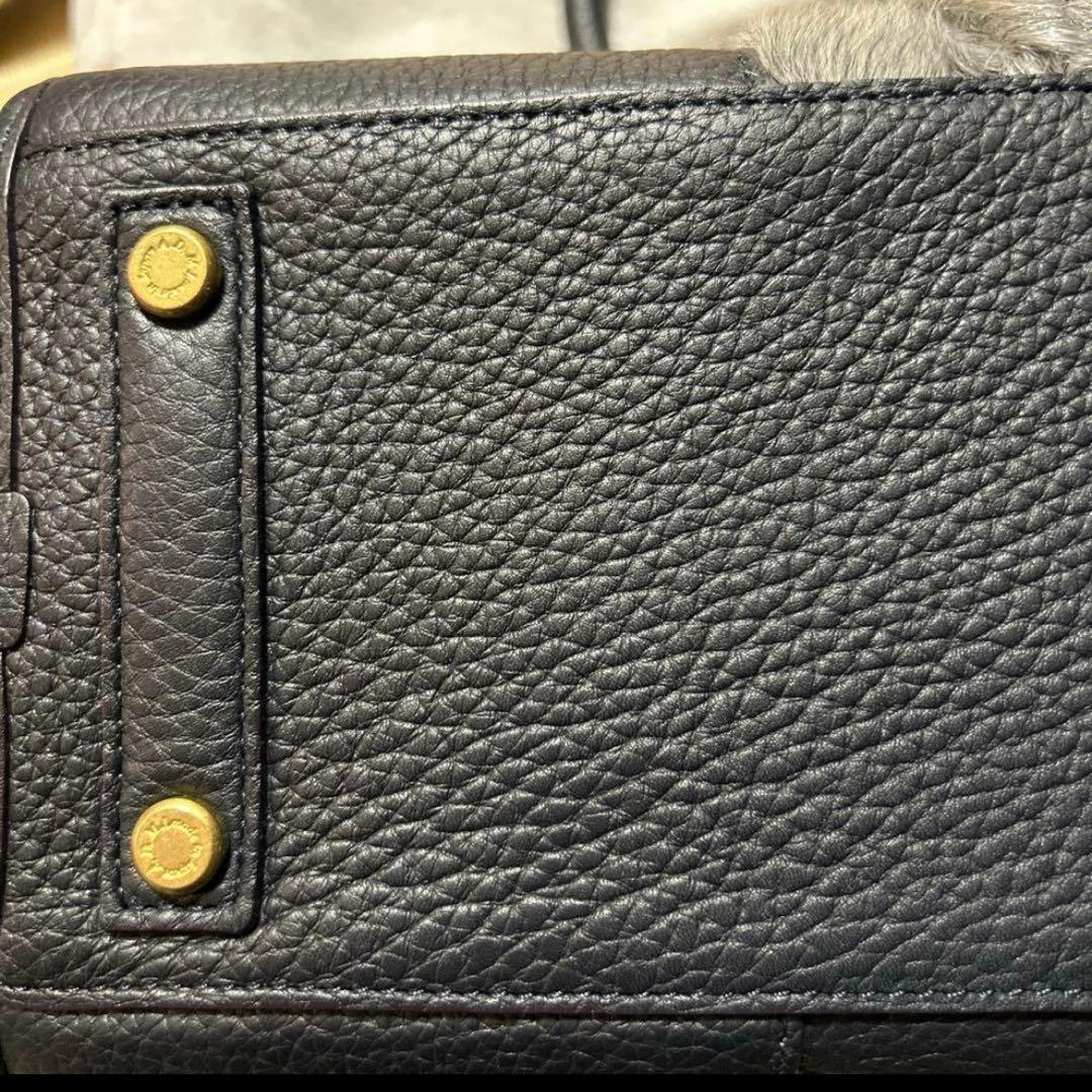 超美品☆ADMJ ファーデザイン ボストンバッグ