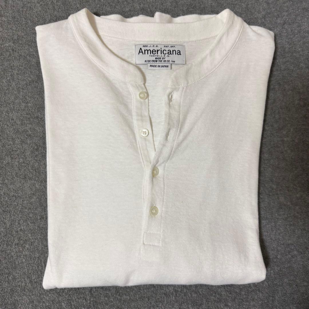 美品【AMERICANA/アメリカーナ】LONGSLEEVE Tシャツ