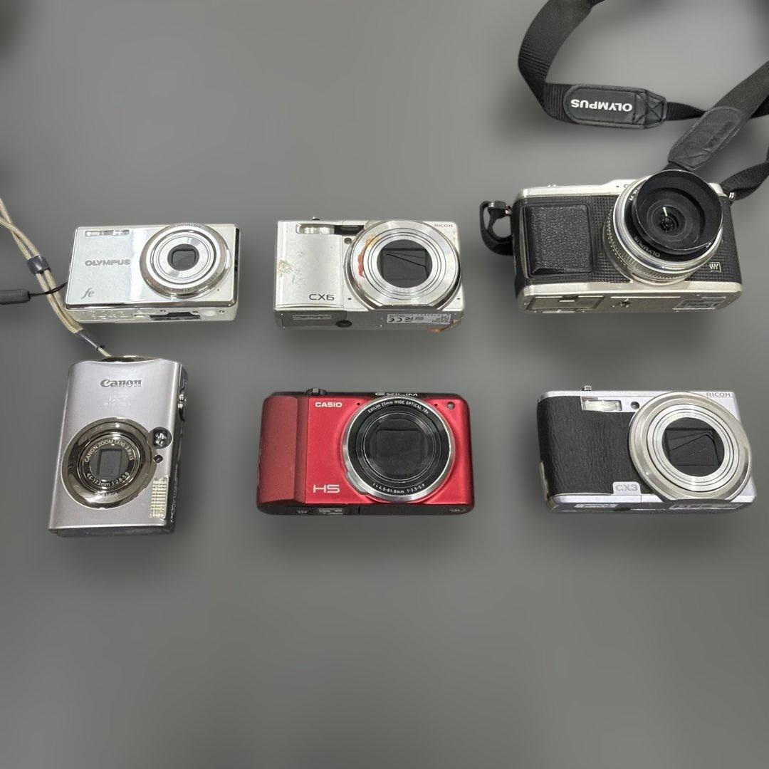 デジカメまとめて　6点　コンパクトデジタルカメラ