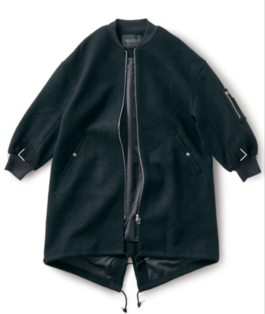 フェリシモ Sunny clouds サニークラウズ フライトモッズコート MP