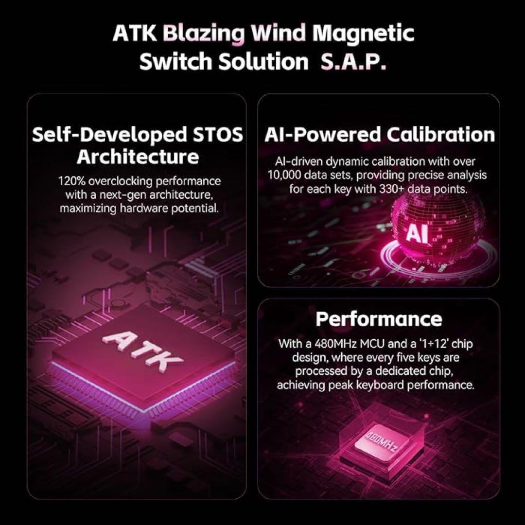 【新品未開封】ATK RS6 Ultra Sakura TTC万磁王軸