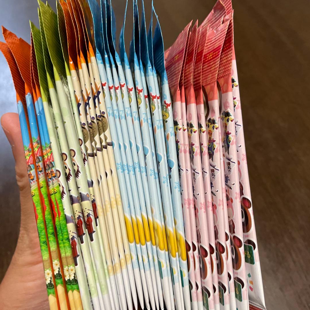 あつまれどうぶつの森 amiiboカード とび森＋第1〜4弾 34パック　未開封