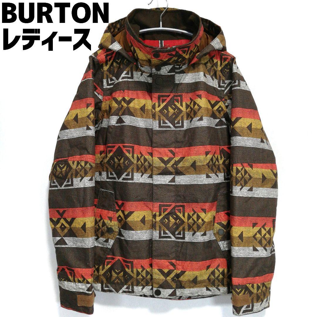 BURTON ネイティブ柄 レディース スノボウェア ジャケット バートン L