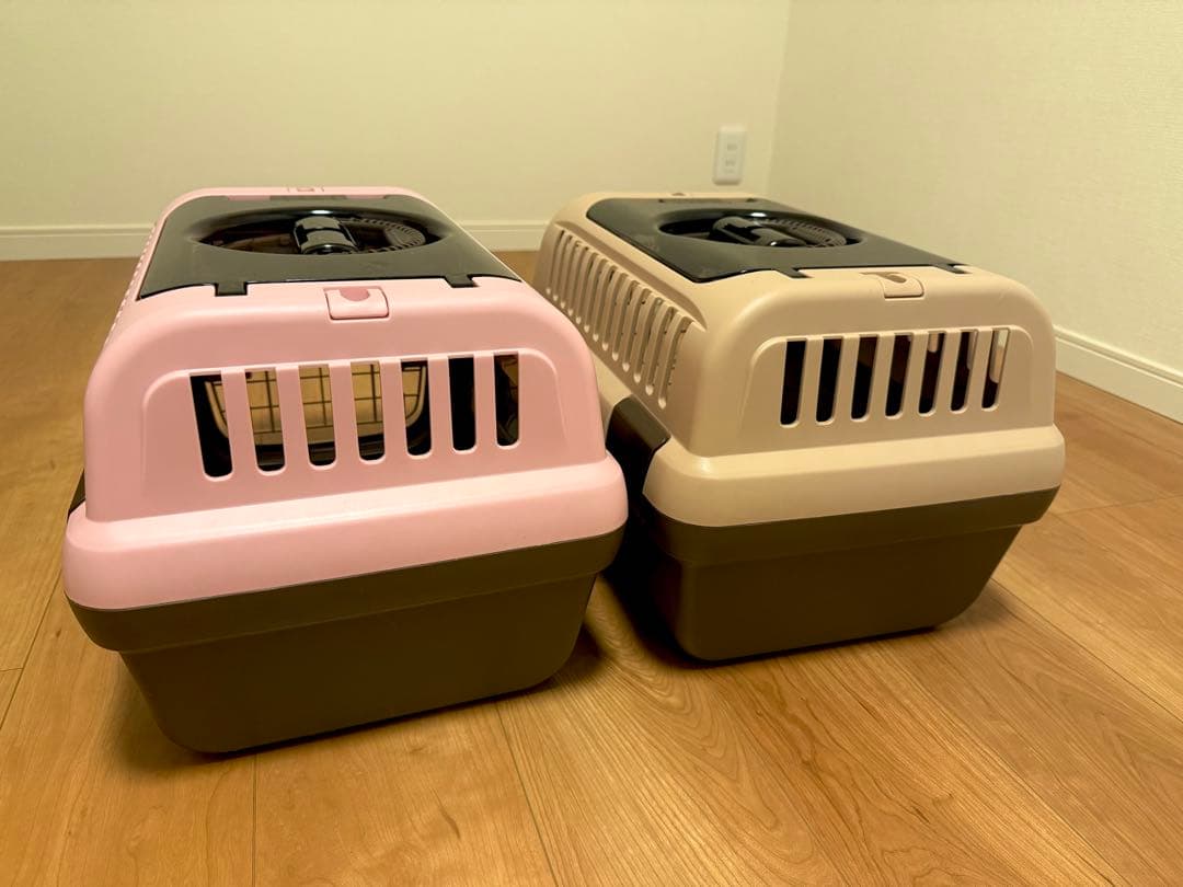 リッチェル キャンピングキャリーダブルドア 超小型犬・猫用 Sサイズ