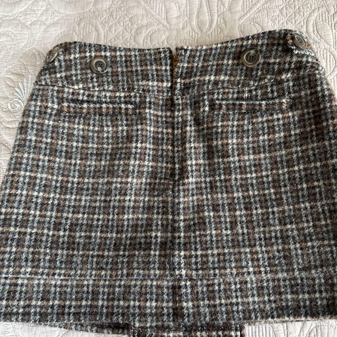 BURBERRY バーバリーブルーレーベル チェックタイトスカートサイズ38
