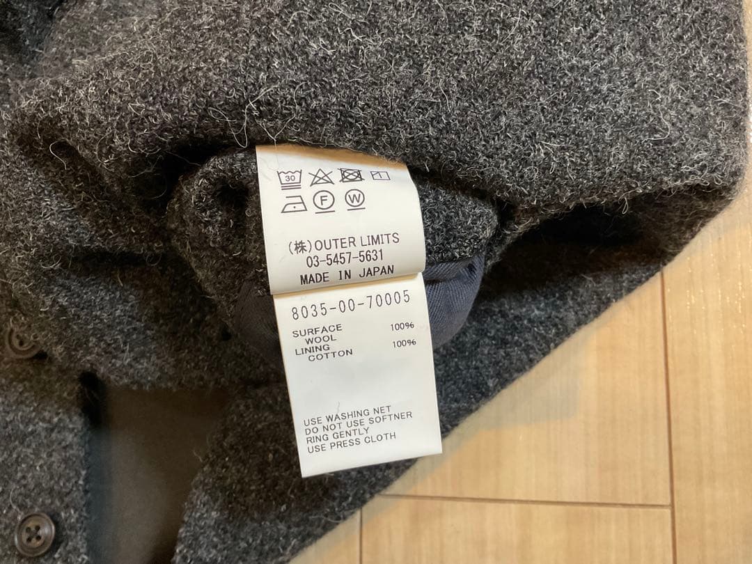 希少サイズ52 Nigel Cabournマロリーベストウール