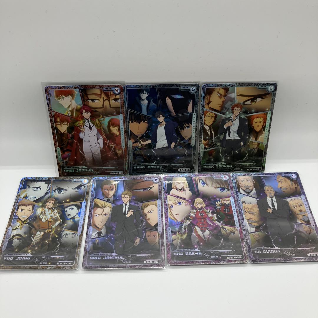 俺だけレベルアップな件　カード　UR　全種類コンプセット