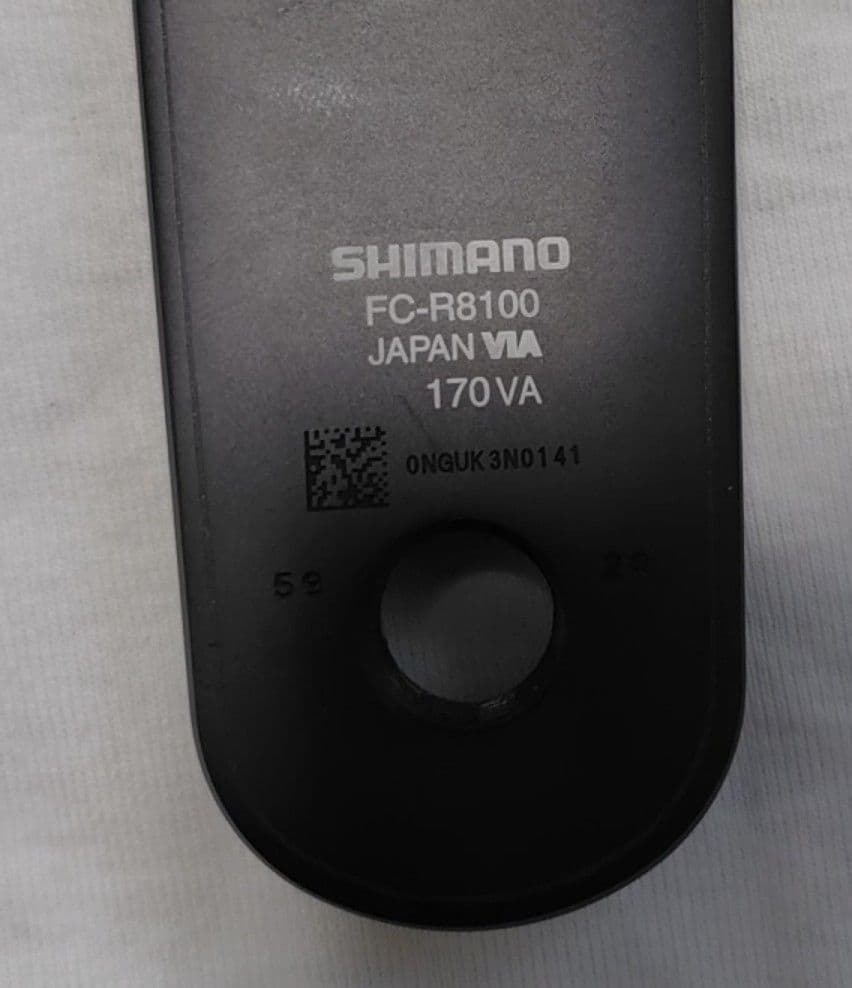 シマノ ULTEGRA FC-R8100 クランクアーム１７０mm