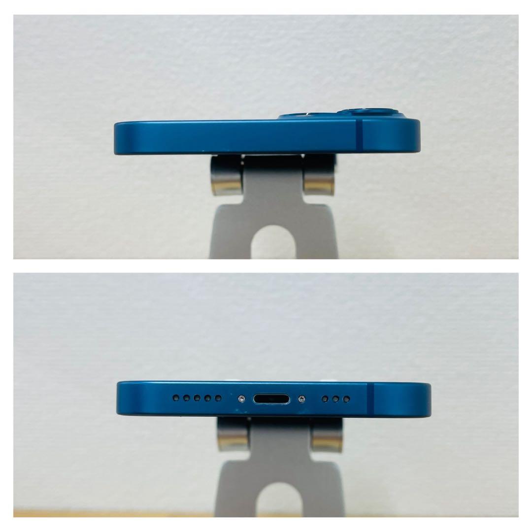 A 100% iPhone 13 512 GB SIMフリー　ブルー　本体