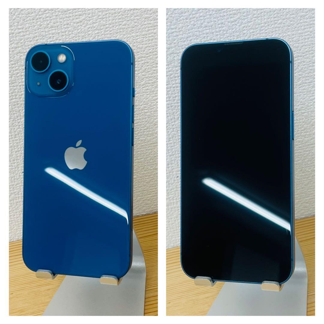 A 100% iPhone 13 512 GB SIMフリー　ブルー　本体